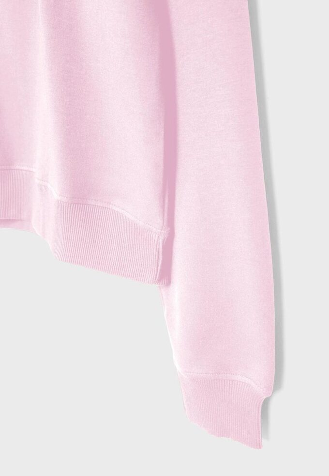 Höghalsad sweatshirt med dragkedja Höghalsad sweatshirt med dragkedja