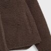 Jacka med dragkedja och foder i imiterat fårskinn Jacka med dragkedja och foder i imiterat fårskinn