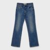Jeans med låg midja och raka ben