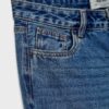 Jeans med låg midja och raka ben