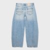 Jeans med låg midja och rörformade ben Jeans med låg midja och rörformade ben