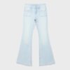 Jeans med låg midja och sömfickor