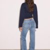 Jeans med låg midja och utsvängda ben Jeans med låg midja och utsvängda ben