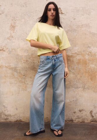 Jeans med Wide Leg