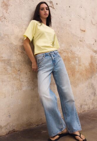 Jeans med Wide Leg