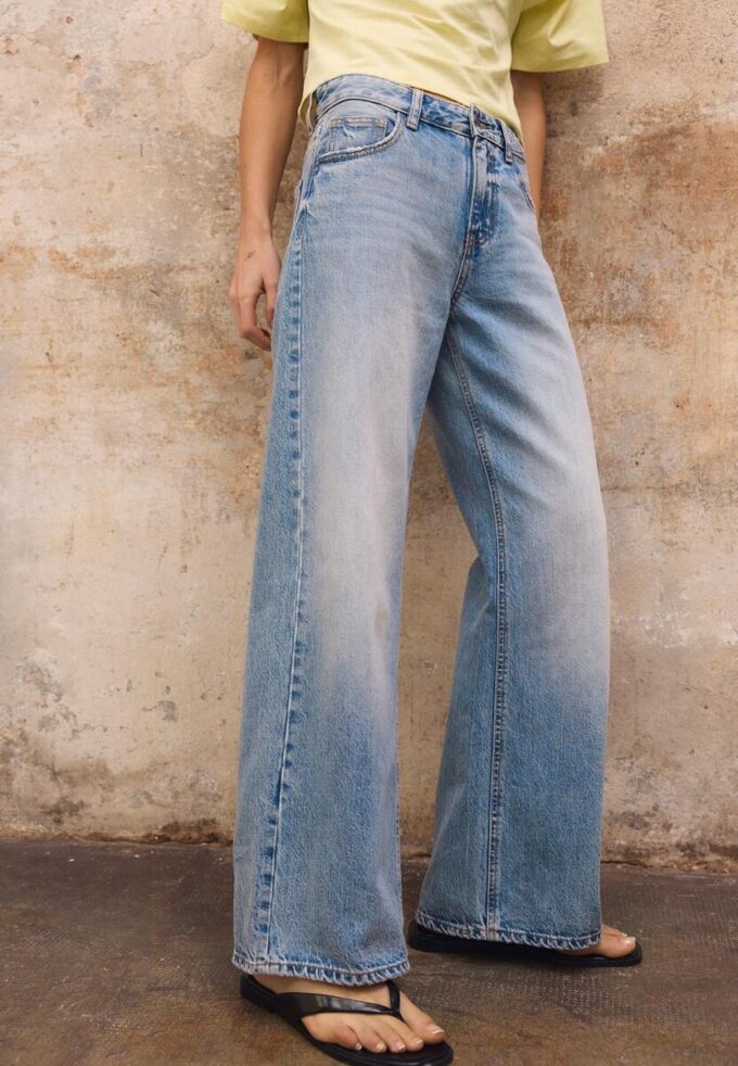 Jeans med Wide Leg Jeans med Wide Leg