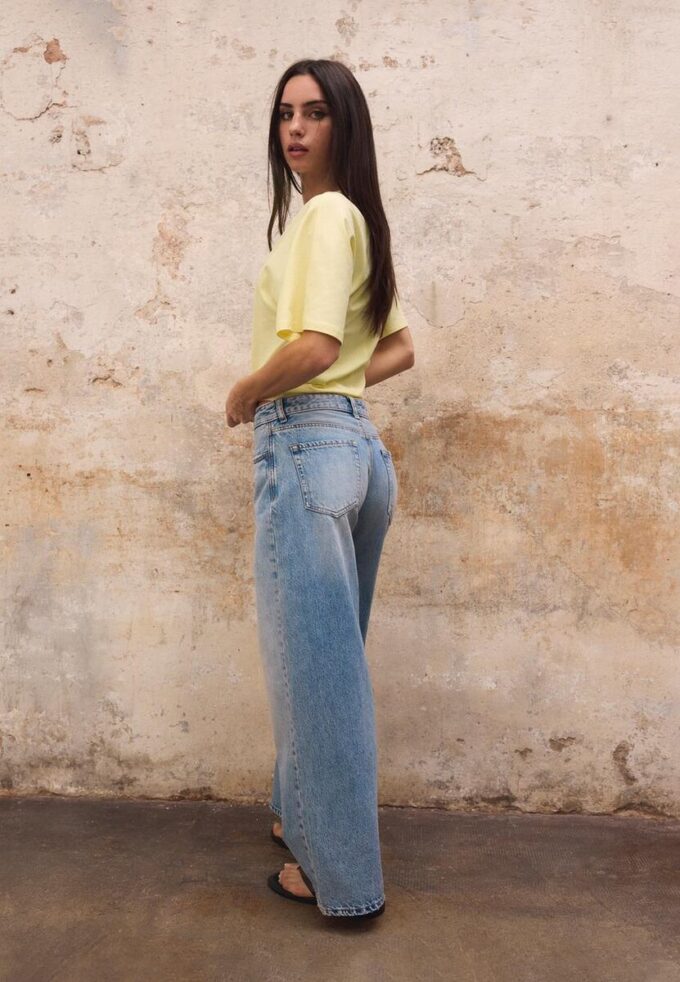 Jeans med Wide Leg Jeans med Wide Leg