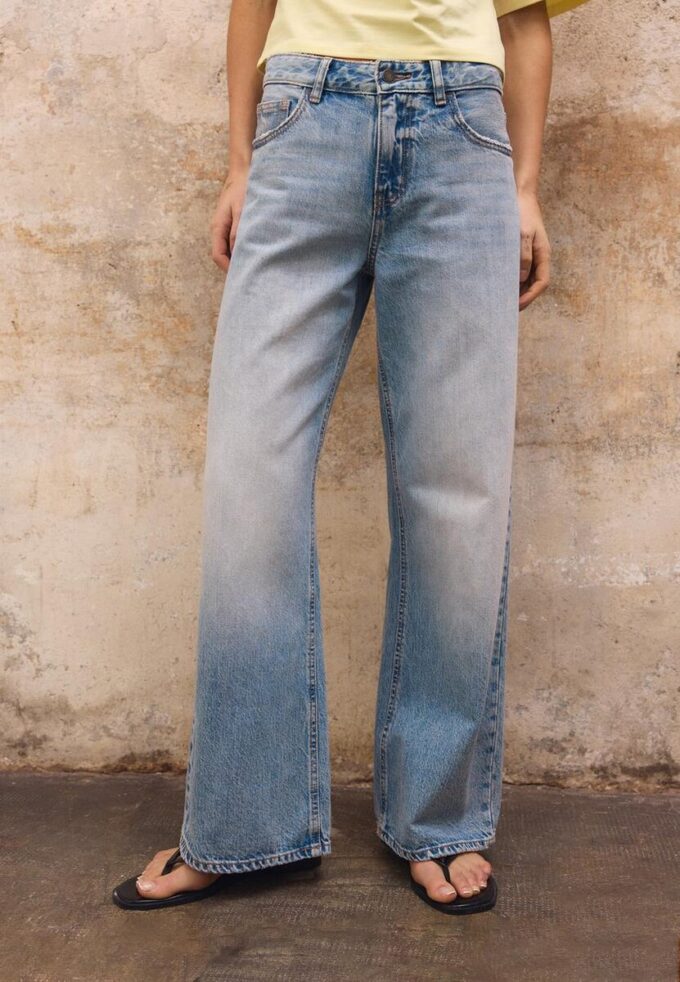 Jeans med Wide Leg Jeans med Wide Leg