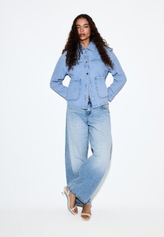 Jeansjacka med fickor