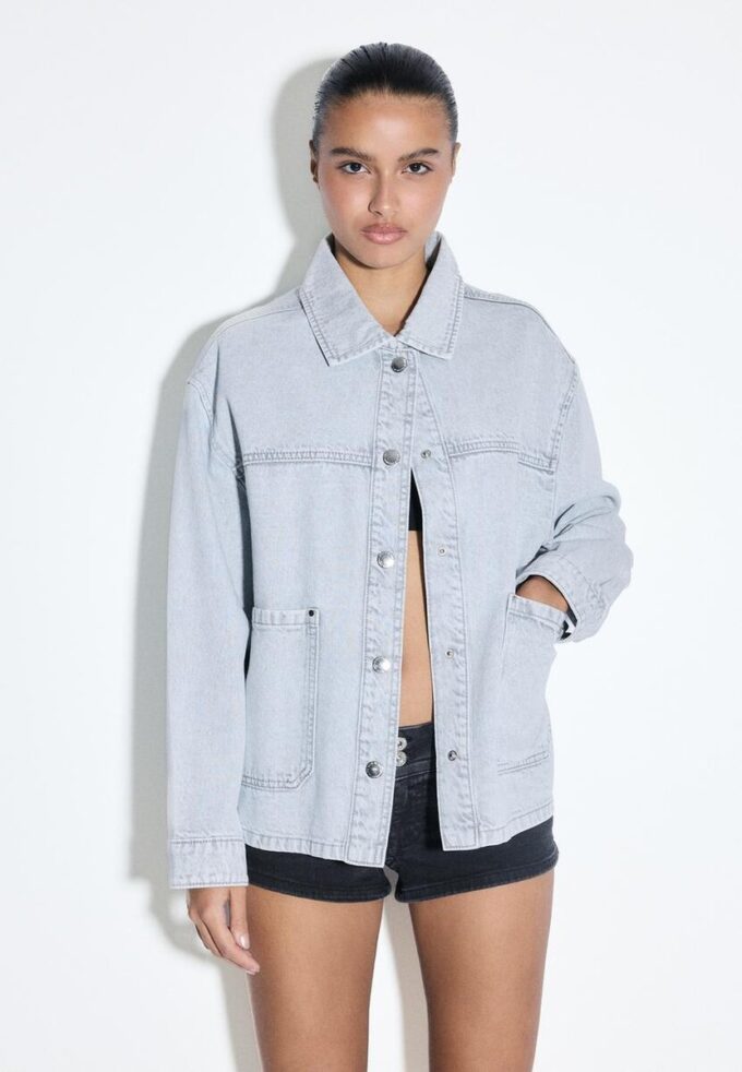 Jeansjacka med fickor
