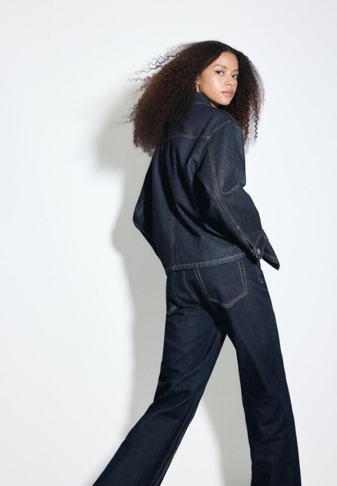 Jeansjacka med fickor Jeansjacka med fickor