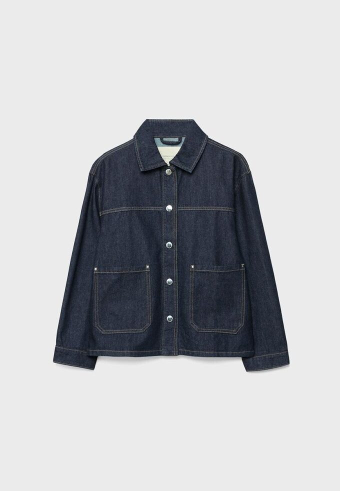 Jeansjacka med fickor Jeansjacka med fickor