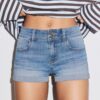 Jeansshorts med uppvikt fåll Jeansshorts med uppvikt fåll