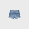 Jeansshorts med uppvikt fåll Jeansshorts med uppvikt fåll