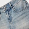 Jeansshorts med uppvikt fåll Jeansshorts med uppvikt fåll
