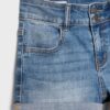 Jeansshorts med uppvikt fåll Jeansshorts med uppvikt fåll
