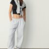 Joggingbyxor i boyfriend-modell Joggingbyxor i boyfriend-modell