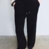 Joggingbyxor i palazzo-modell med Soft Touch-känsla Joggingbyxor i palazzo-modell med Soft Touch-känsla