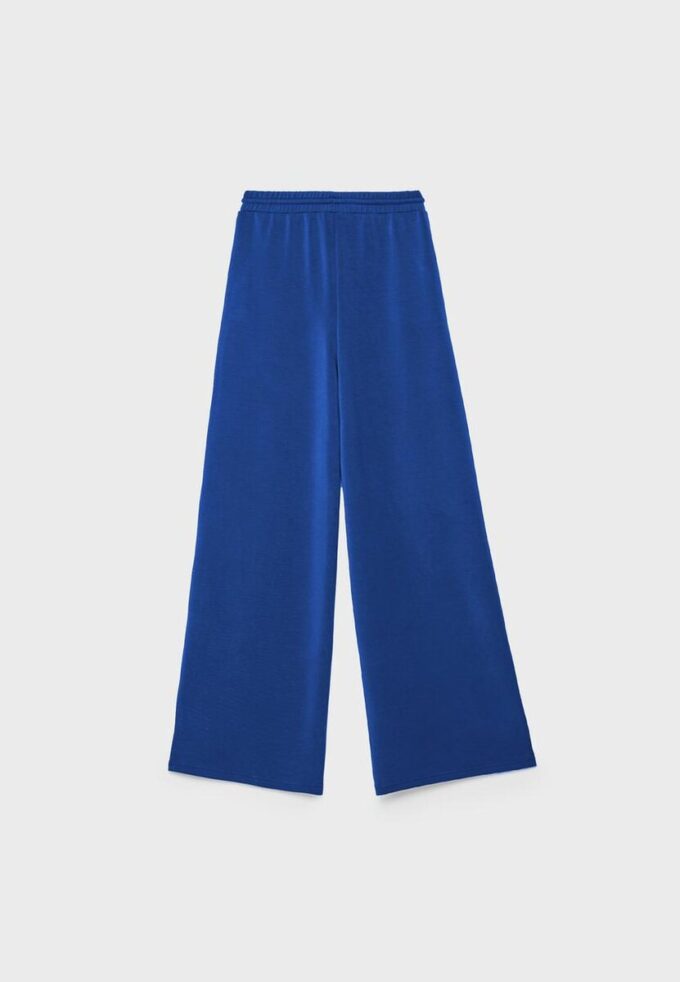 Joggingbyxor i palazzo-modell med Soft Touch-känsla Joggingbyxor i palazzo-modell med Soft Touch-känsla