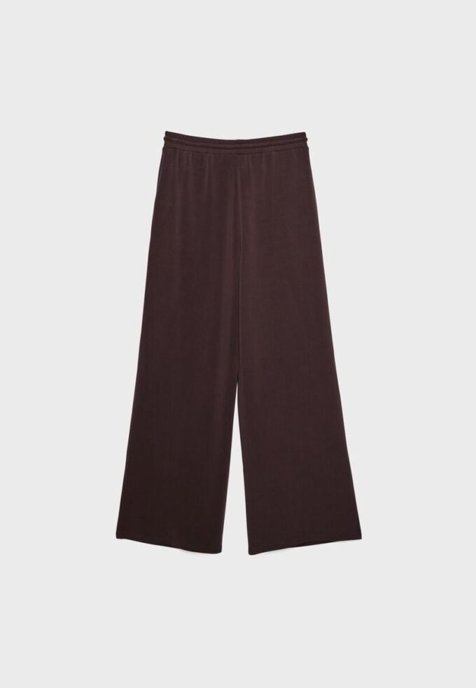 Joggingbyxor i palazzo-modell med Soft Touch-känsla Joggingbyxor i palazzo-modell med Soft Touch-känsla