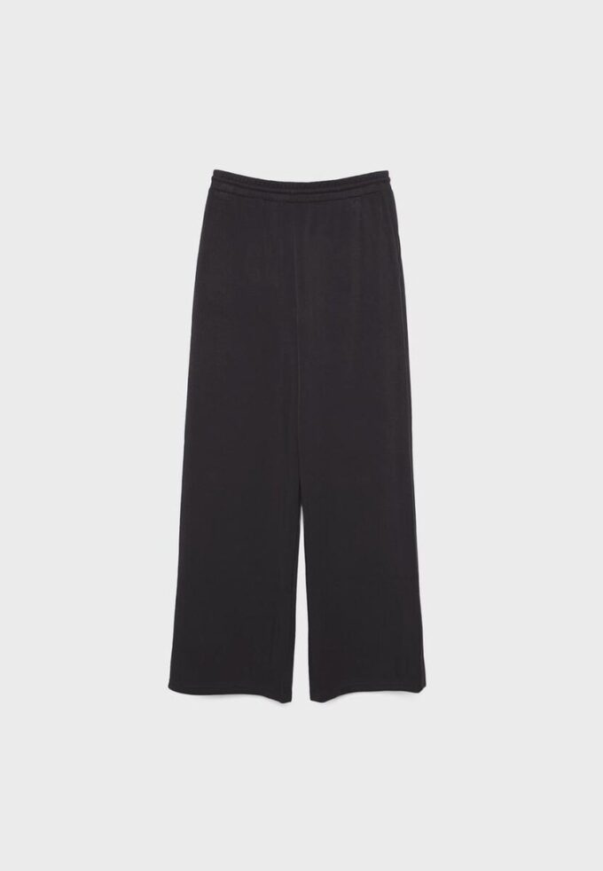 Joggingbyxor i palazzo-modell med Soft Touch-känsla Joggingbyxor i palazzo-modell med Soft Touch-känsla