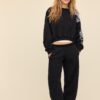 Joggingbyxor i Soft Touch fleece med acid wash Joggingbyxor i Soft Touch fleece med acid wash