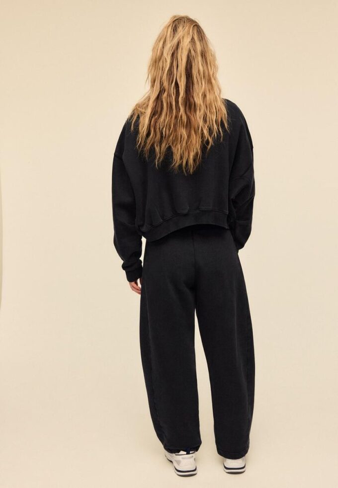 Joggingbyxor i Soft Touch fleece med acid wash Joggingbyxor i Soft Touch fleece med acid wash