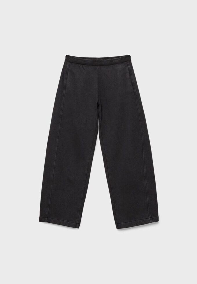 Joggingbyxor i Soft Touch fleece med acid wash Joggingbyxor i Soft Touch fleece med acid wash
