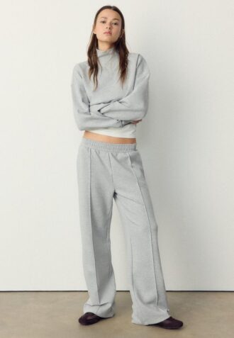 Joggingbyxor i Soft Touch interlock