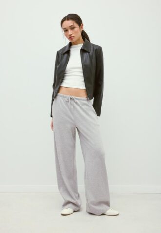 Joggingbyxor med Wide Leg