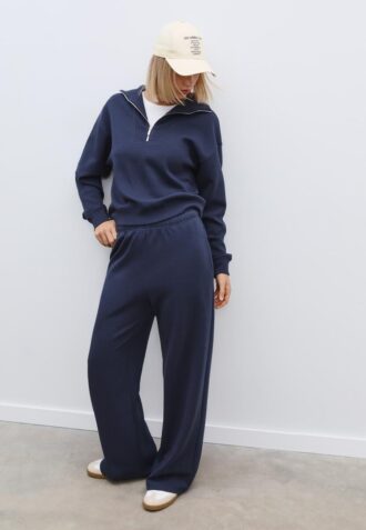 Joggingbyxor med Wide Leg