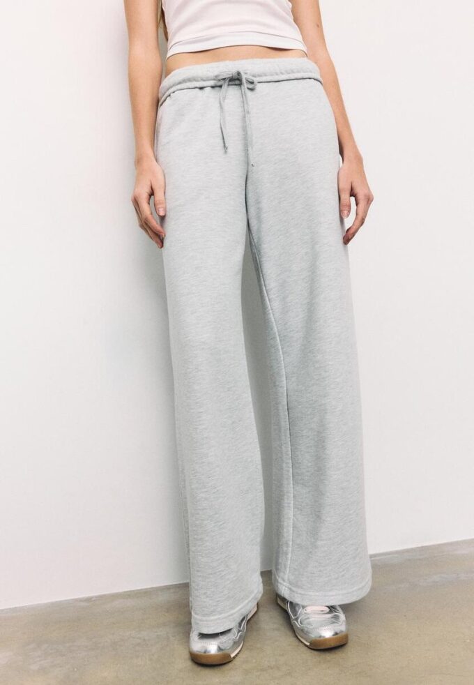 Joggingbyxor med Wide Leg Joggingbyxor med Wide Leg