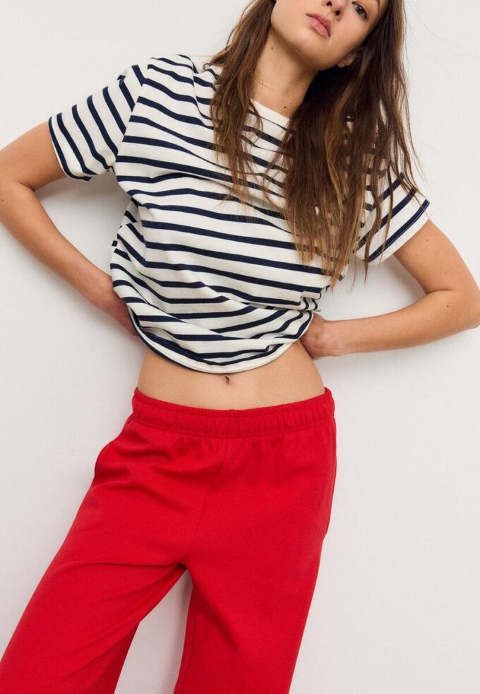 Joggingbyxor med Wide Leg Joggingbyxor med Wide Leg