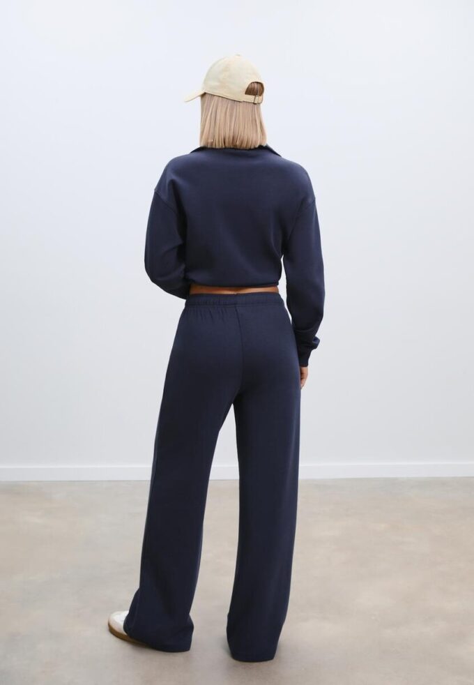 Joggingbyxor med Wide Leg Joggingbyxor med Wide Leg
