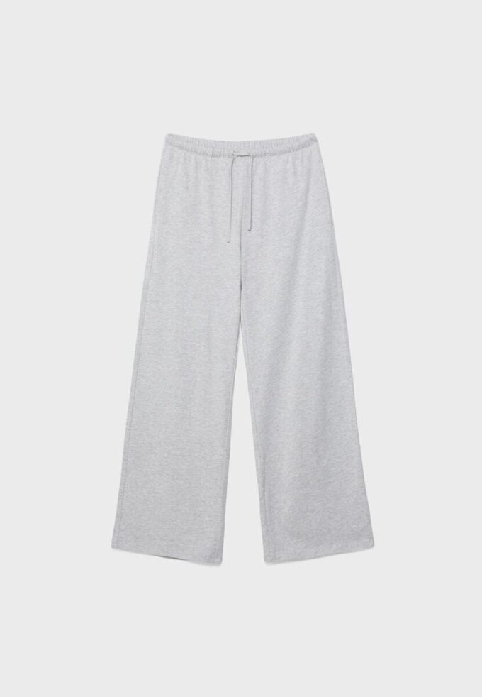 Joggingbyxor med Wide Leg