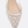 Kittenskors i mesh med strass