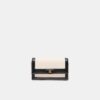 Kontrastfärgad crossbody-väska i canvas