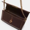 Kontrastfärgad crossbody-väska i canvas