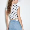 Korslagd jeanskort