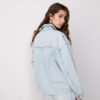 Kort denimskjorta med nitar Kort denimskjorta med nitar