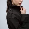 Kort dubbelknäppt trenchcoat Kort dubbelknäppt trenchcoat