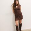 Kort qipao-stil klänning Kort qipao-stil klänning