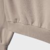 Kort sweatshirt med tvättad effekt Kort sweatshirt med tvättad effekt