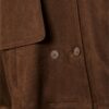 Kort trenchcoat i imitationsmocka Kort trenchcoat i imitationsmocka