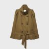 Kort trenchcoat med hög hals Kort trenchcoat med hög hals