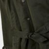Kort vaxat trenchcoat med bälte Kort vaxat trenchcoat med bälte