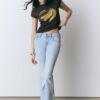 Kortärmad banan-T-shirt