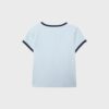Kortärmad T-shirt med kontrasttryck