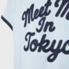 Kortärmad T-shirt med kontrasttryck