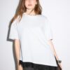Kortärmad T-shirt med spetskant Kortärmad T-shirt med spetskant